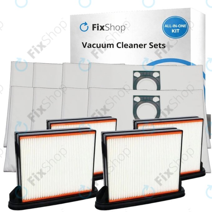 Set de piese de schimb pentru BOSCH GAS 25 (4x Filter, 8x Sac de praf)