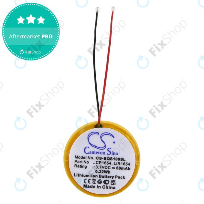 Baterie pentru Bose Soundsport Pulse, Wireless, 60mAh, Li-Ion, 3.7V, CP1654, HQ