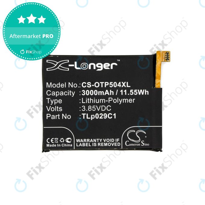 Blackberry Key2 LE - Baterie TLP029C1 3000mAh HQ