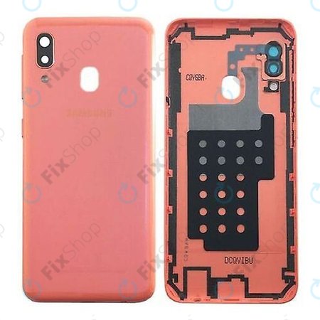 Samsung Galaxy A20e A202F - Carcasă Baterie (Coral) - GH82-20125D Genuine Service Pack