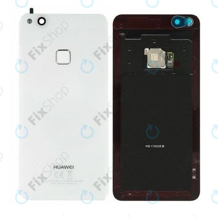 Huawei P10 Lite - Carcasă Baterie + Senzor de Amprentă (White) - 02351FXA Genuine Service Pack