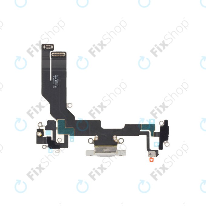 Apple iPhone 16e - Conector de Încărcare + Cablu Flex (White)