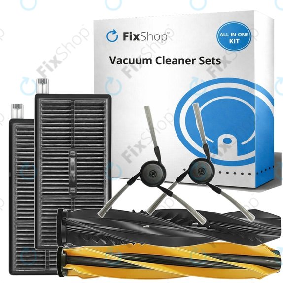 Set de piese de schimb pentru Dreame Aqua 10, 10 Ultra (1 pereche de perii principale, 2x Filter, 2x Perie laterală)