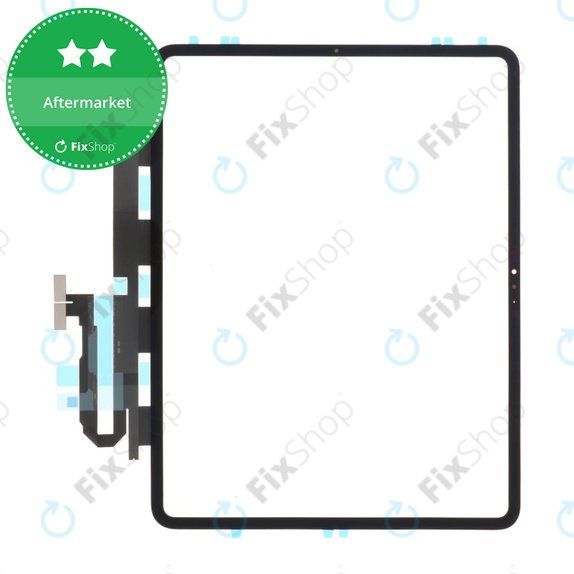 Sticlă Tactilăl cu adeziv pentru iPad Pro 13 (2024), Black