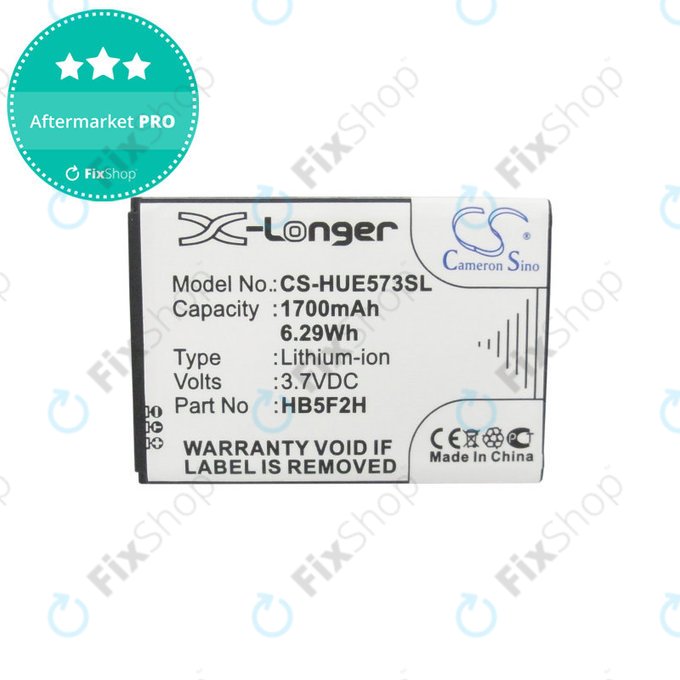 Baterie pentru Huawei E5330, 1700mAh, Li-Ion, 3.7V, HB5F2H, HQ