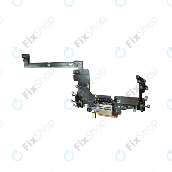 Apple iPhone 17 Pro - Conector de Încărcare + Cablu Flex (Cosmic Orange)