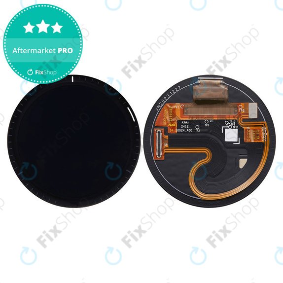 Ecran OLED + sticlă tactilă fără ramă (Black) pentru Garmin Forerunner 965