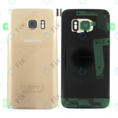 Samsung Galaxy S7 G930F - Carcasă Baterie (Gold) - GH82-11384C Genuine Service Pack