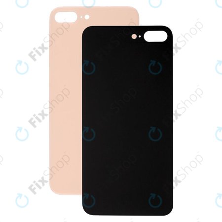 Apple iPhone 8 Plus - Sticlă Carcasă Spate (Gold)