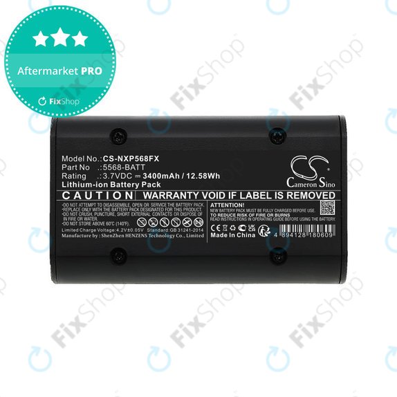 Baterie pentru Nightstick 5566, 5568, 3400mAh, Li-Ion, 3.7V, 5568-BATT, HQ