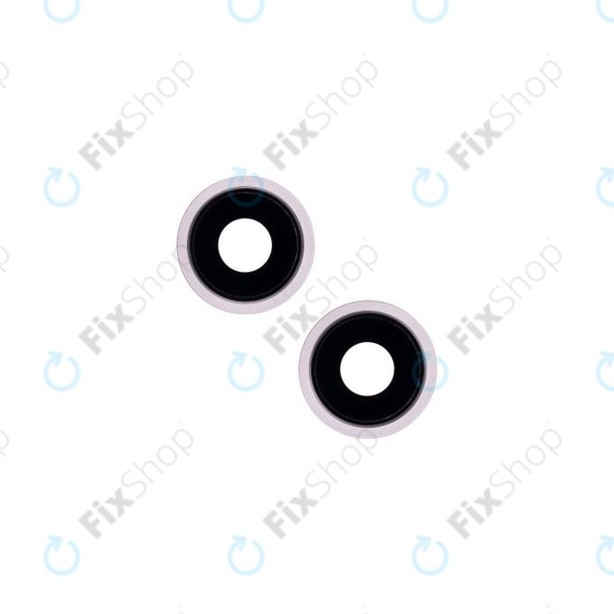 Apple iPhone 13, 13 Mini - Sticlă Cameră Spate cu Ramă (Pink)