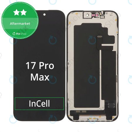Ecran In-Cell FHD pentru iPhone 17 Pro Max, Sticlă tactilă cu ramă