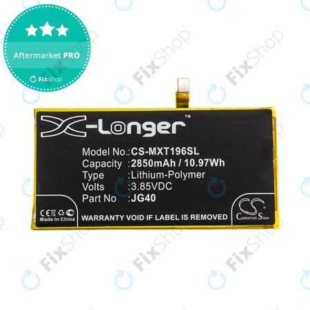 Baterie pentru Motorola Moto G7 Plus, G7 Plus DS, 2850mAh, Li-Pol, 3.85V, JG40, HQ