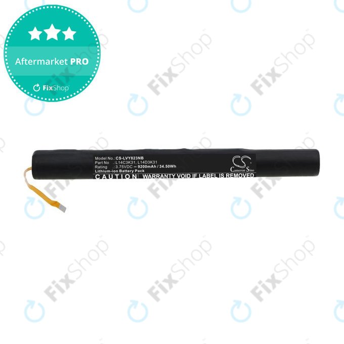 Baterie pentru Lenovo Yoga Tablet 2, 9200mAh, Li-Ion, 3.75V, L14C3K31, HQ