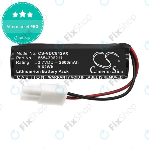 Baterie pentru Vileda Quick & Clean, 2600mAh, Li-Ion, 3.7V, 8654396211, HQ