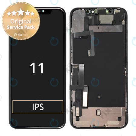 Apple iPhone 11 - Ecran LCD + Sticlă Tactilă + Ramă - 661-15932 Genuine Service Pack