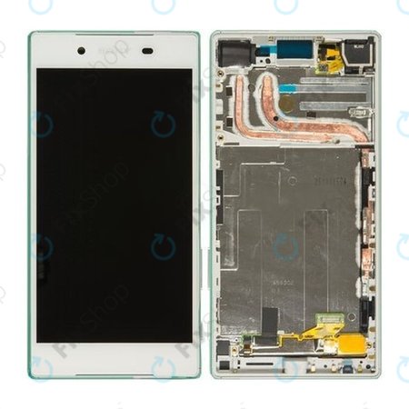 Sony Xperia Z5 Dual E6683 - Ecran LCD + Sticlă Tactilă + Ramă (Alb) - 1298-5921