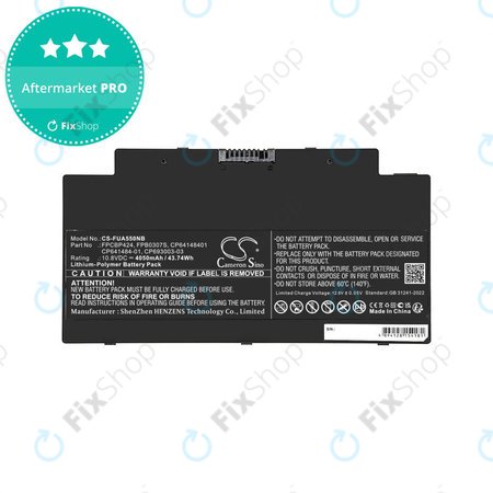 Baterie pentru Fujitsu Lifebook AH77, A556, A3510, U536, 4050mAh, Li-Pol, 10.8V, CP641484-01, HQ