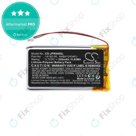 Baterie pentru Jabra Pro 9400, 9450, 9460, 9465, 9470, 230mAh, Li-Pol, 3.7V, 14192-00, HQ