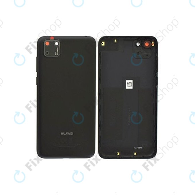 Huawei Y5p - Carcasă Baterie + Sticlă Cameră Spate (Midnight Gray) - 97070XVD Genuine Service Pack