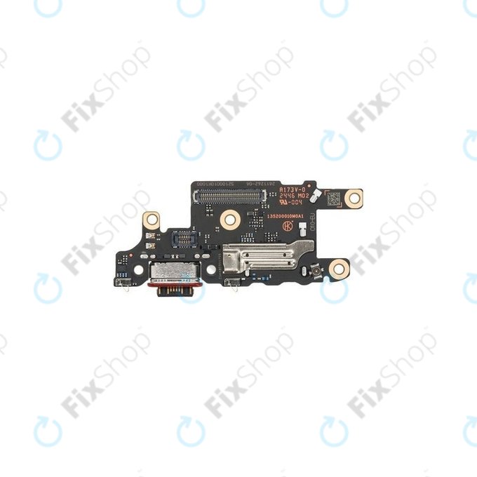 Xiaomi Poco X7 Pro 2412DPC0AG - Conector de Încărcare Placă PCB + SIM Čítač - 56000400O1000 Genuine Service Pack