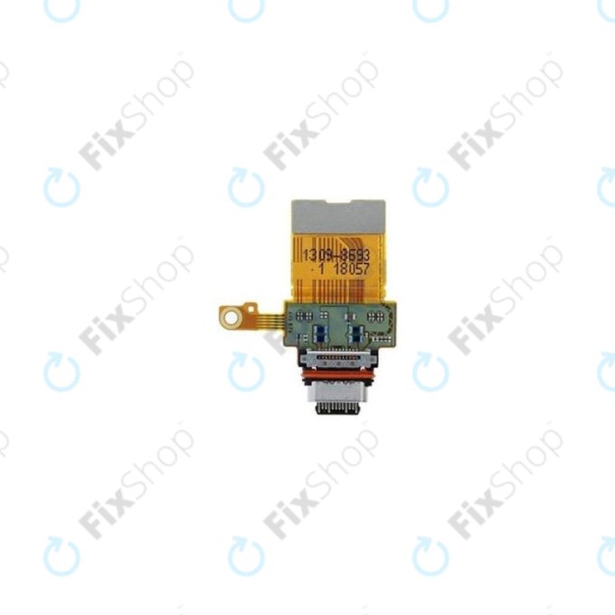 Sony Xperia XZ2 Compact - Conector de Încărcare + Cablu Flex - 1309-8693 Genuine Service Pack