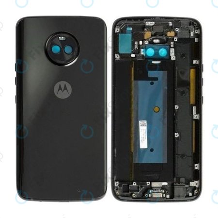 Motorola Moto X4 XT1900 - Carcasă Baterie (Super Black) - 5S58C09155 Genuine Service Pack