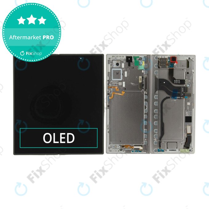 Samsung Galaxy Z Fold 7 F966B - Ecran LCD + Sticlă Tactilă + Ramă (Silver Shadow) OLED