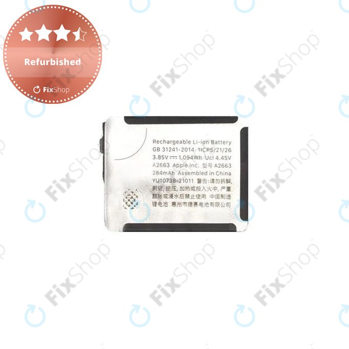 Apple Watch 7 41mm - Baterie A2663 284mAh Refurbished