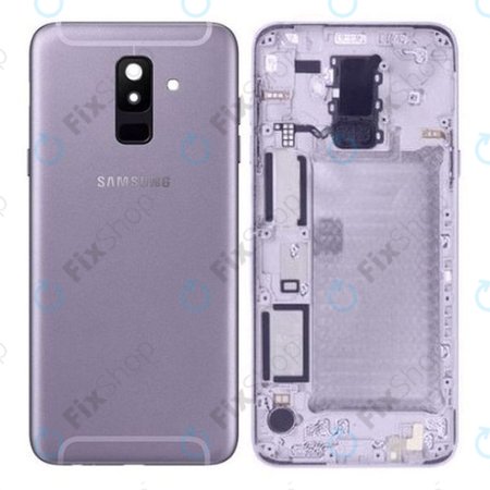 Samsung Galaxy A6 Plus A605 (2018) - Carcasă Baterie (Lavandă) - GH82-16431B Genuine Service Pack