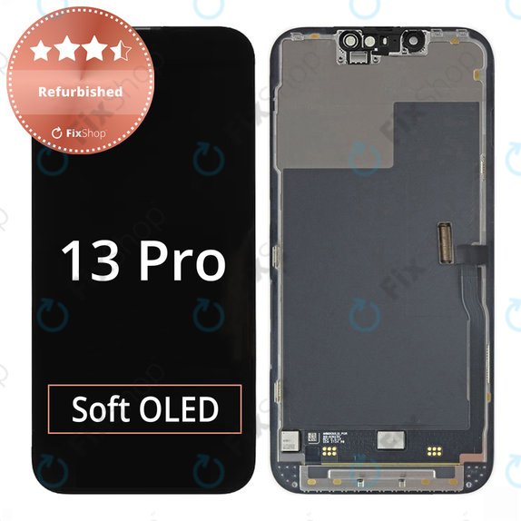 Ecran pentru iPhone 13 Pro, Sticlă tactilă cu ramă, Refurbished