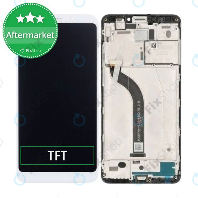 Xiaomi Redmi 5 - Ecran LCD + Sticlă Tactilă + Ramă (White) TFT