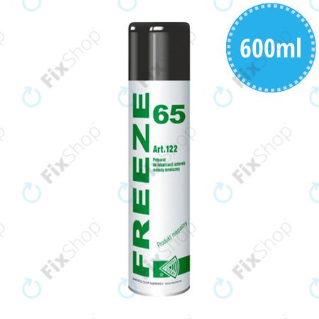 Freeze 65 - Spray de congelare -55°C (neconductiv, ineflamabil) - 600ml