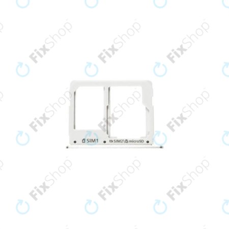 Samsung Galaxy A3 A310F (2016), A5 A510F - SIM/Slot SD (White) - GH98-38665C Genuine Service Pack