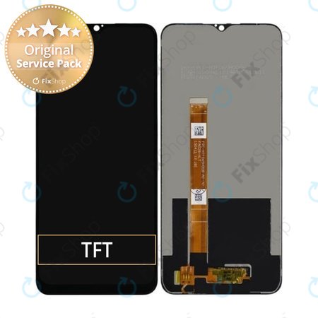 Oppo A5 (2020) - Ecran LCD + Sticlă tactilă + Ramă - REF-OPPOA501 Genuine Service Pack