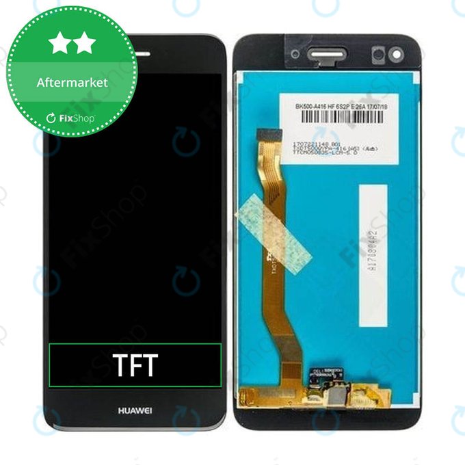 Huawei P9 lite mini, Y6 Pro (2017) - Ecran LCD + Sticlă Tactilă (Black) TFT