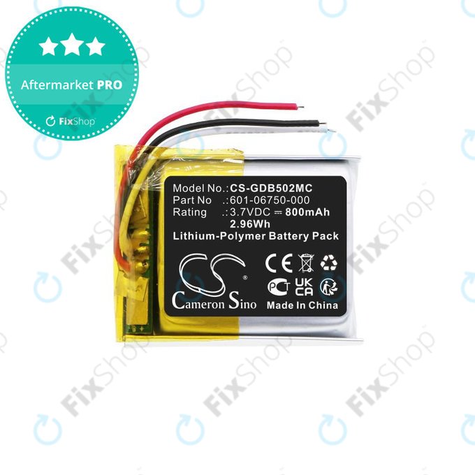 Baterie pentru GoPro Hero 4 Session, Hero 5 Session, 800mAh, Li-Pol, 3.7V, 601-06750-000, HQ