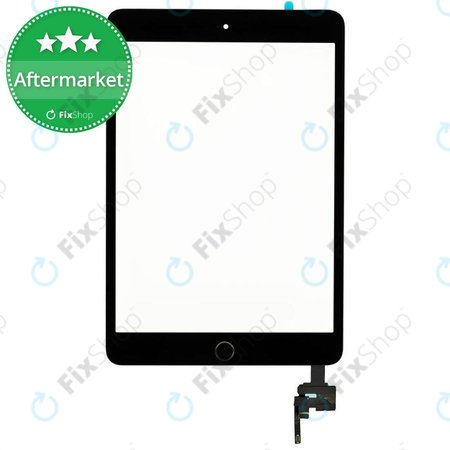 Apple iPad Mini 3 - Sticlă Tactilă + IC Conector (Black)