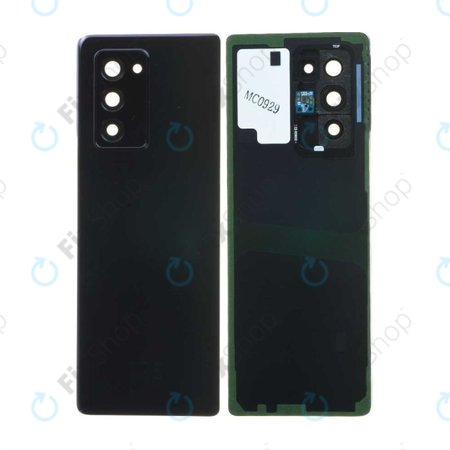 Samsung Galaxy Z Fold 2 F916B - Carcasă Baterie (Mystic Black) - GH82-23688A, GH82-27284A Genuine Service Pack