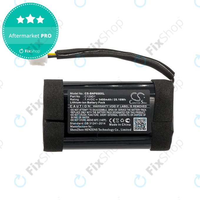 Baterie pentru Bang & Olufsen Beoplay P6, 3400mAh, Li-Ion, 7.4V, C129D1, HQ