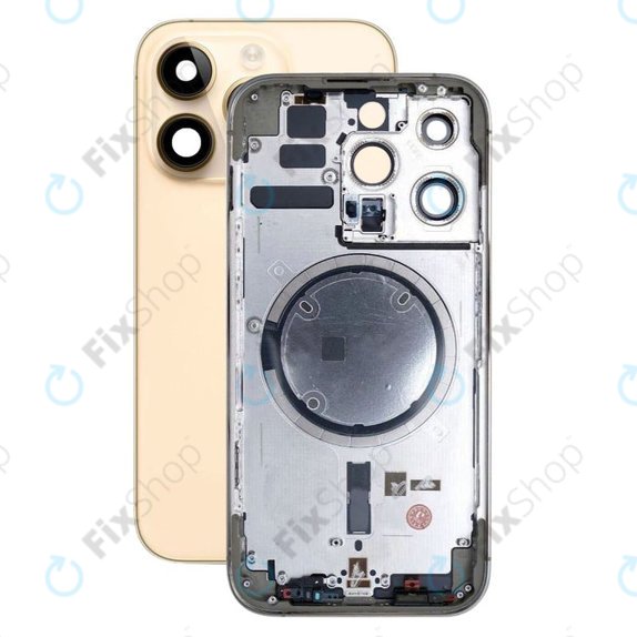 Apple iPhone 14 Pro - Carcasă Spate (Gold)
