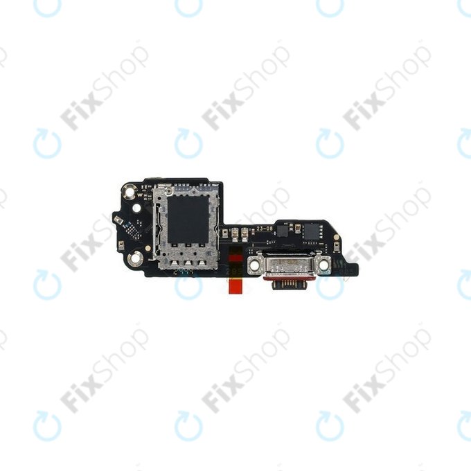 Xiaomi Redmi Note 14 Pro+ 5G 24094RAD4G - Conector de Încărcare Placă PCB + SIM Čítač - 5600200O16U00 Genuine Service Pack