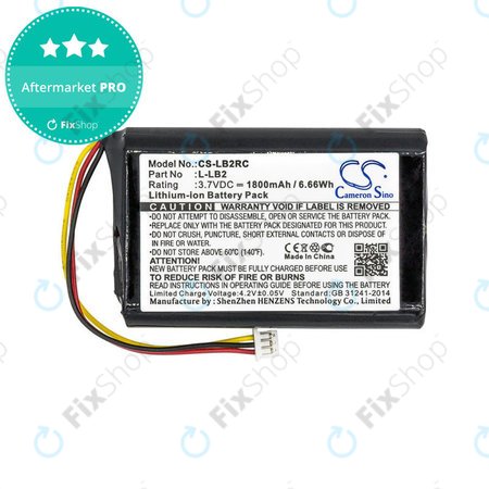 Baterie pentru Logitech MX1000, 1800mAh, Li-Ion, 3.7V, L-LB2, HQ