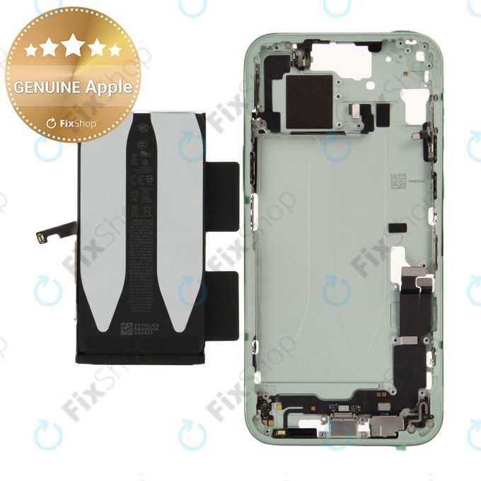 Ramă Mijlocie cu Baterie iPhone 15 Plus | Green | ZD076-00678 | Genuine Apple