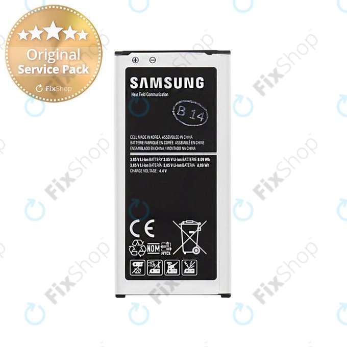 Samsung Galaxy S5 G800F Baterie EB-BG800BBE 2100mAh - GH43-04257A Genuine Service Pack | FixShop