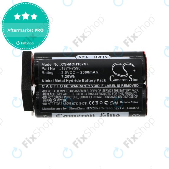 Baterie pentru Moser ChromStyle, Wella Academy, Super Cordless, 2000mAh, Ni-MH, 3.6V, 1871-7590, HQ