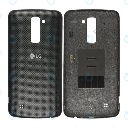 LG K10 K420N - Carcasă Baterie (Black) - ACQ89015001 Genuine Service Pack