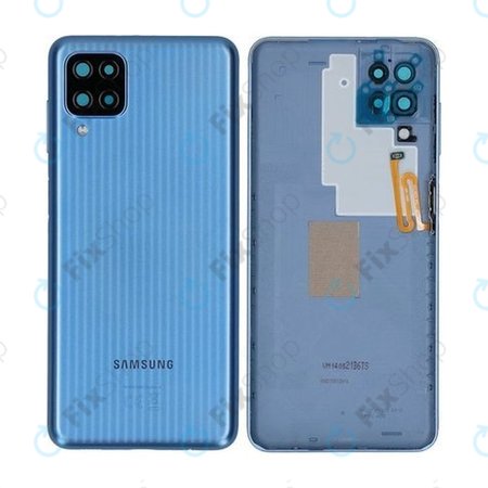 Samsung Galaxy M12 M127F - Carcasă Baterie (Blue) - GH82-25046C Genuine Service Pack