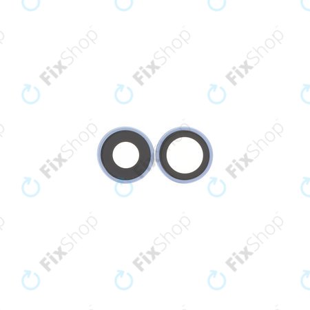 Apple iPhone 17 - Sticlă Cameră Spate cu Ramă (Mist Blue) - 2buc