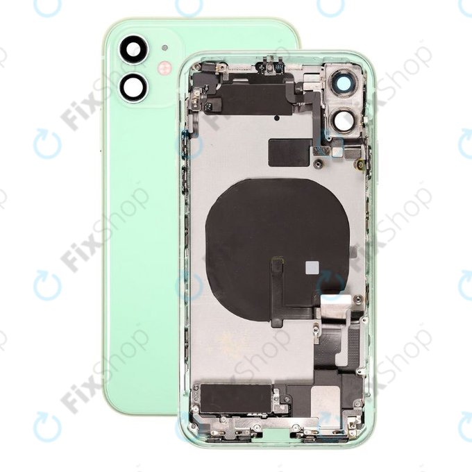 Apple iPhone 11 - Carcasă Spate cu Piese Mici (Green)
